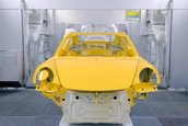 Porsche 911 Turbo Yellow Saffron Metallic