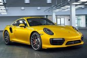 Porsche 911 Turbo Yellow Saffron Metallic