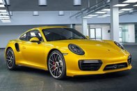 Porsche 911 Turbo Yellow Saffron Metallic