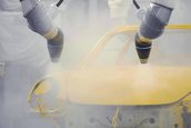 Porsche 911 Turbo Yellow Saffron Metallic