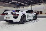Porsche 918 Spyder de politie