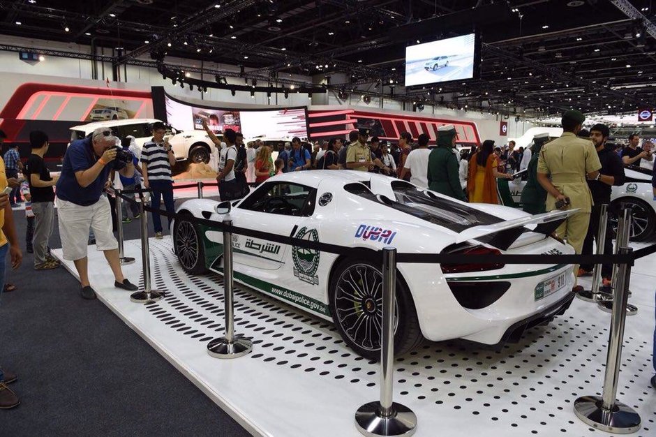 Porsche 918 Spyder de politie