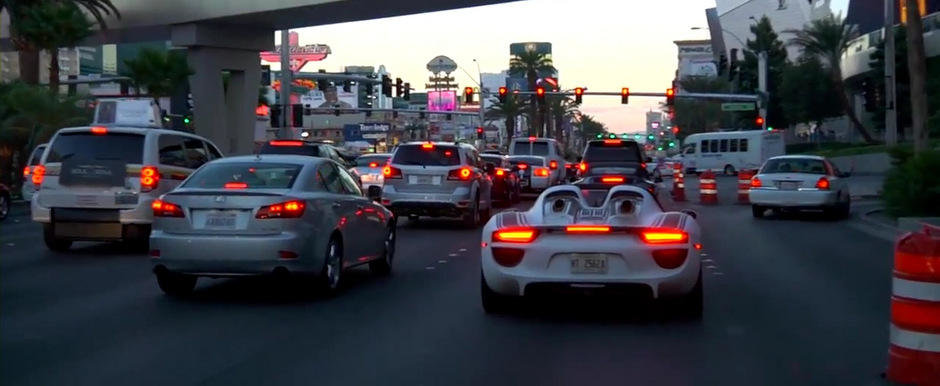 Porsche 918 Spyder debarca in Las Vegas pentru un ultim set de teste