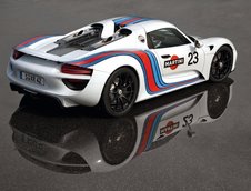 Porsche 918 Spyder in Martini Livery