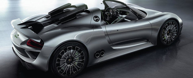 Porsche 918 Spyder se va lansa in 2013