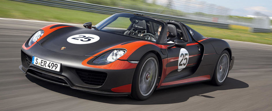 Porsche 918 Spyder va costa 650.000 de euro Porsche 918 Spyder va costa 650.000 de euro