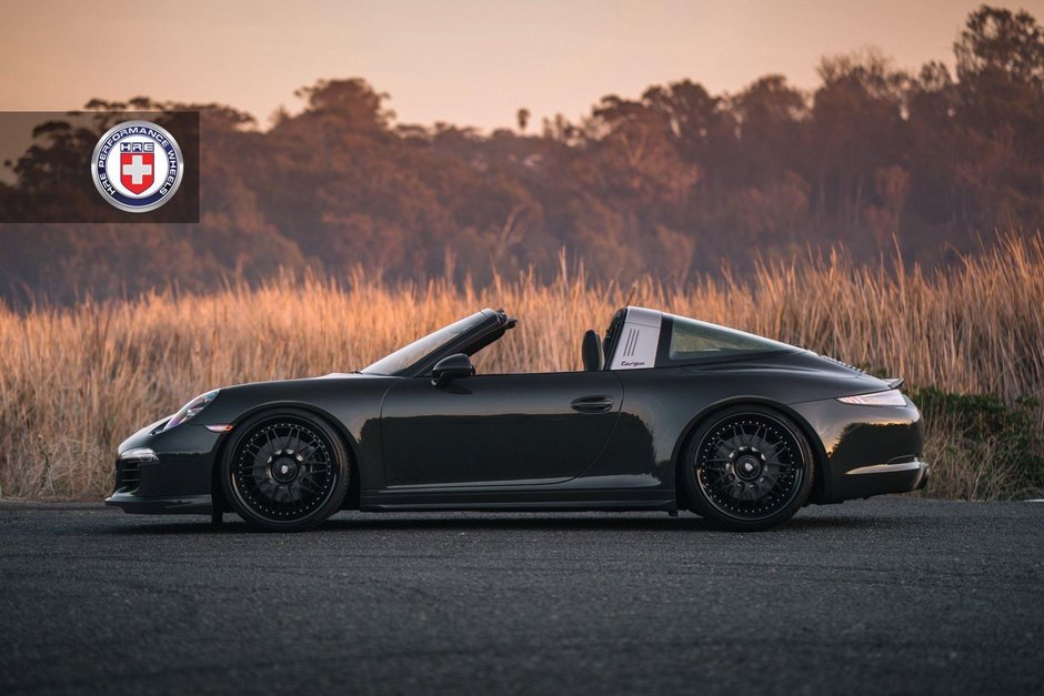 Porsche 991 Targa 4 GTS cu jante HRE 580