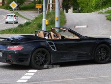 Porsche 991 Turbo Cabrio - Poze Spion