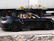 Porsche 991 Turbo Cabrio - Poze Spion