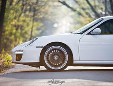 Porsche 997 cu jante HRE Vintage