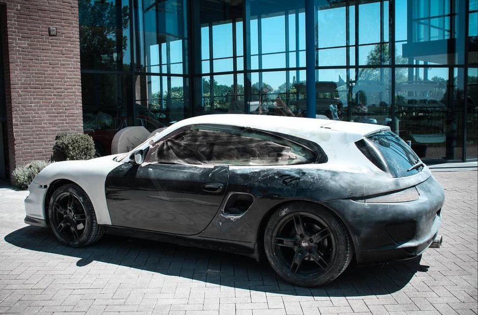 Porsche Boxster transformat in Shooting Break