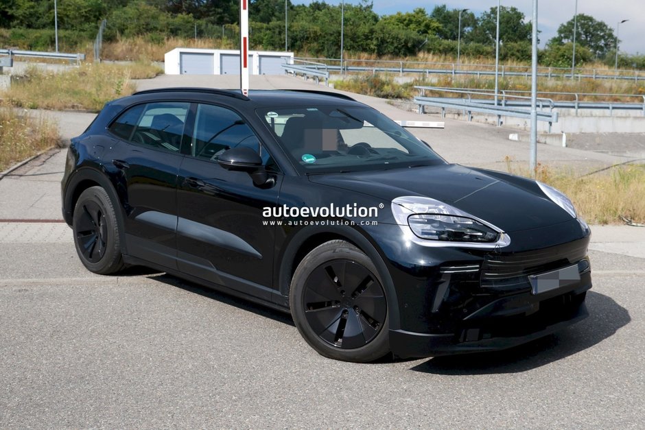 Porsche Cayenne Electric - Poze spion