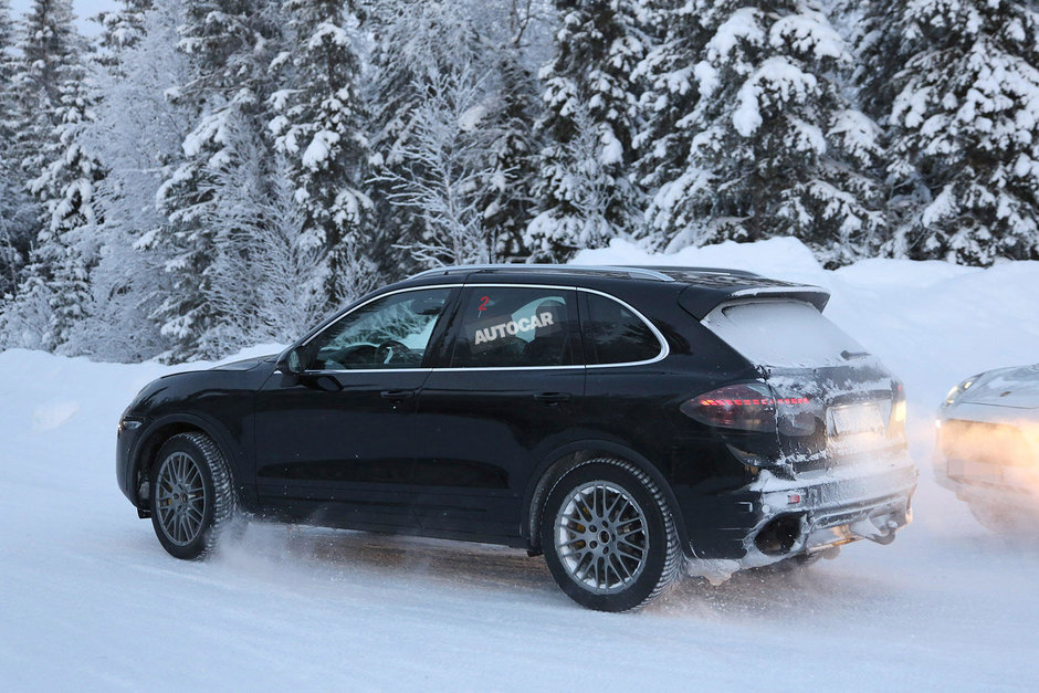 Porsche Cayenne Facelift in teste