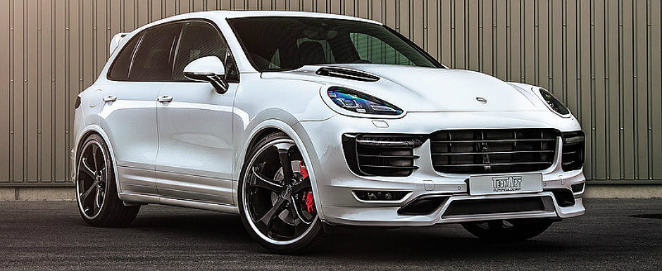 Porsche Cayenne Turbo de la TechArt: Reteta unui SUV de 308 km/h