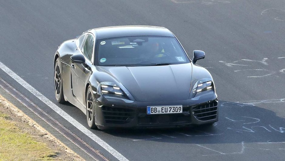 Porsche Cayman Electric - Poze spion