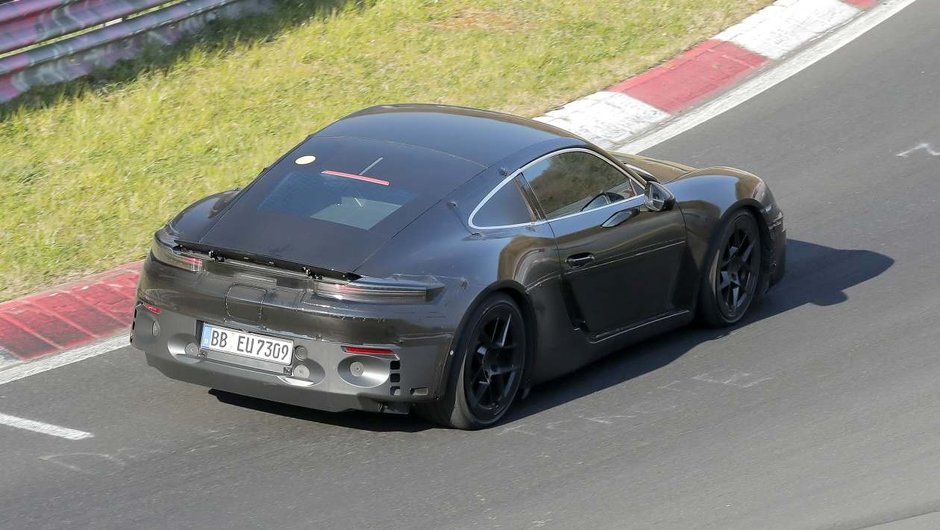 Porsche Cayman Electric - Poze spion