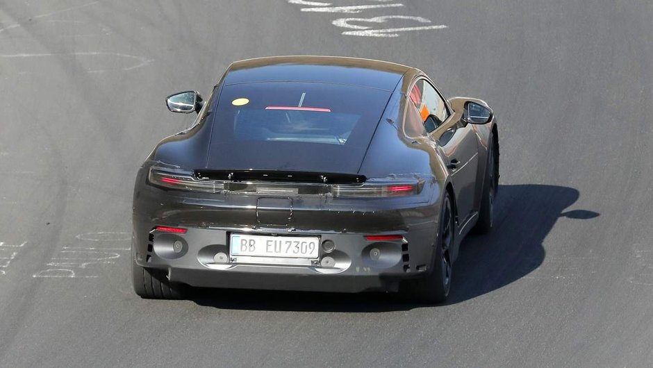 Porsche Cayman Electric - Poze spion