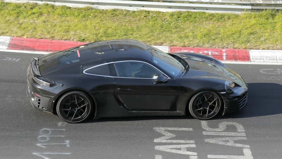 Porsche Cayman Electric - Poze spion