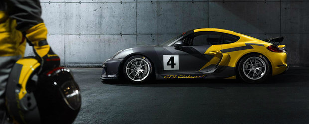 Porsche Cayman GT4 Clubsport se vrea visul oricarui pilot de curse