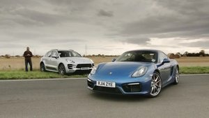 Porsche Cayman GTS vs Macan Turbo: Care-i mai rapid pe circuit?