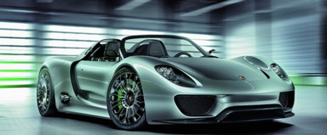 Porsche cucereste Geneva cu noul 918 Spyder Concept!