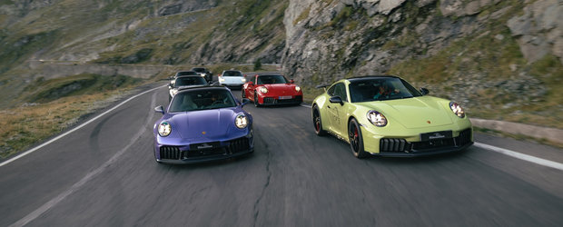 Porsche dezvaluie modelele 911 Carrera 4 GTS „Tribute to Transfagarasan” inaintea unei experiente de condus exclusiviste