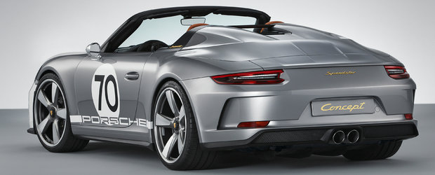 Porsche isi pune fanii pe jar cu cel mai nou concept SPEEDSTER. Are sanse mari sa intre in productie