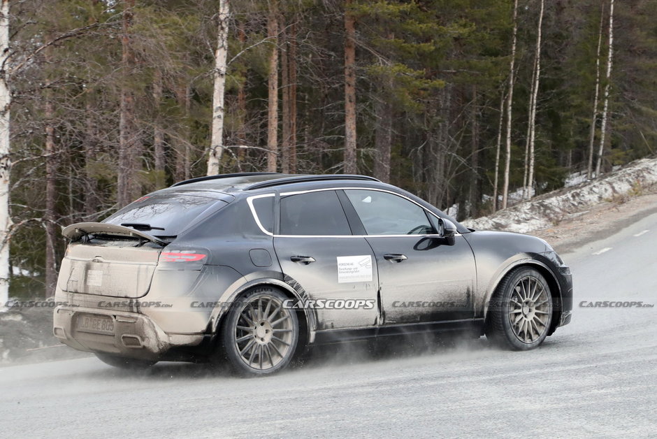 Porsche Macan EV - Poze spion