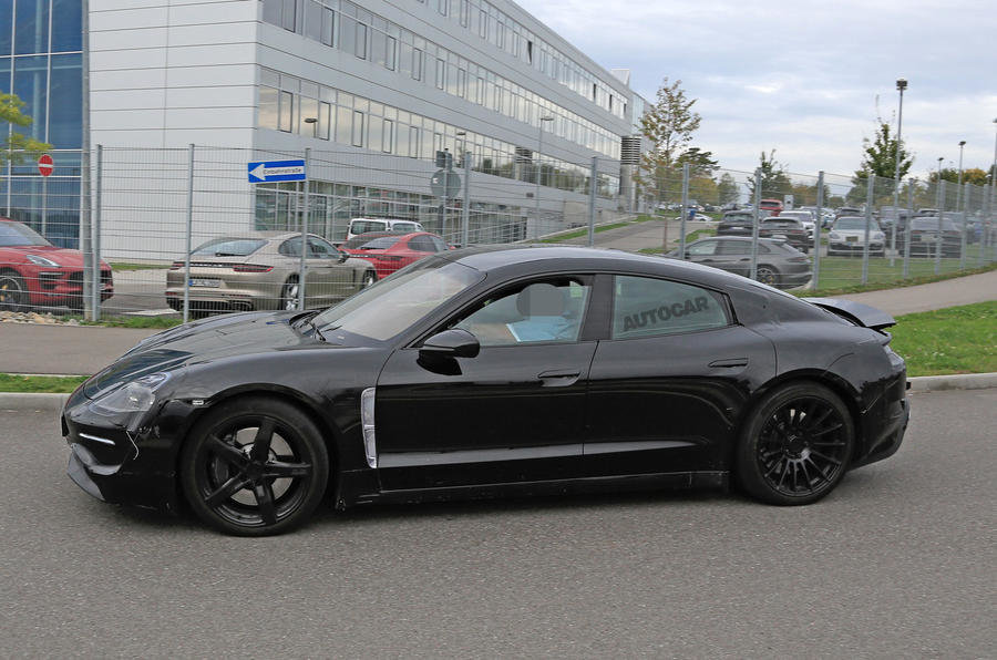 Porsche Mission E - Poze spion