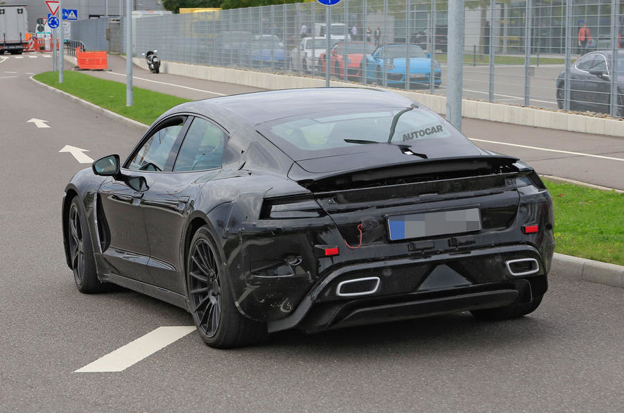 Porsche Mission E - Poze spion