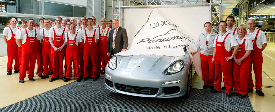 Porsche Panamera celebreaza exemplarul cu numarul 100.000 Porsche Panamera celebreaza exemplarul cu numarul 100.000