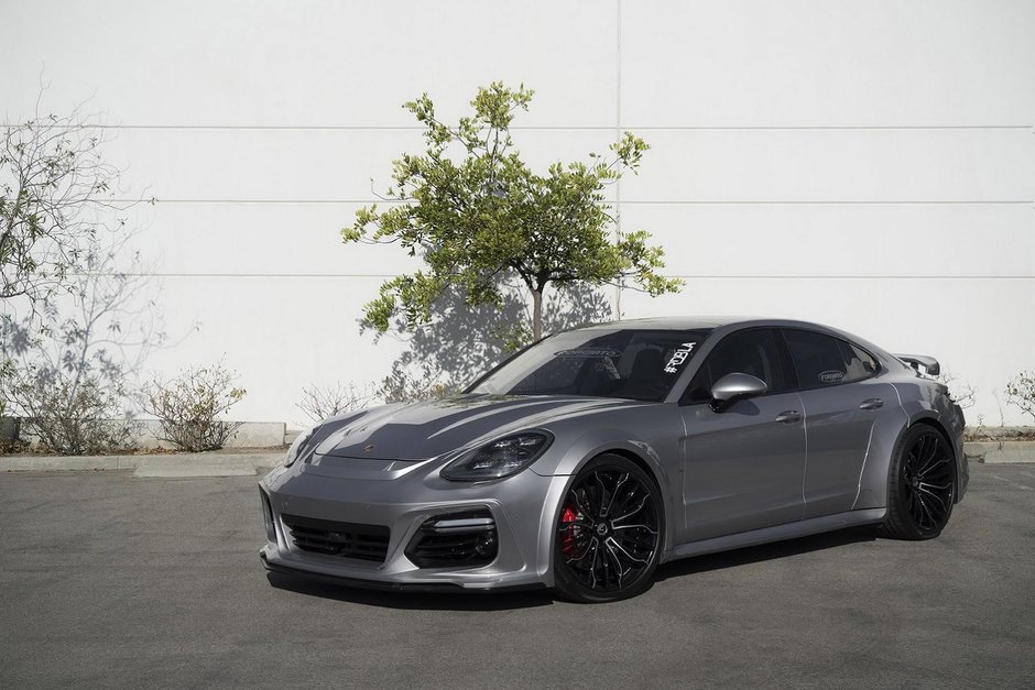 Porsche Panamera cu bodykit TechArt GT