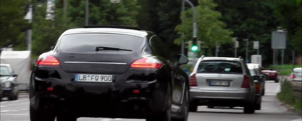 Porsche Panamera Facelift - Video Spion