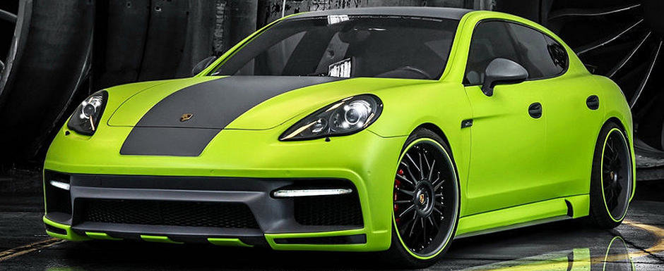 Porsche Panamera, preparat de Regula Tuning