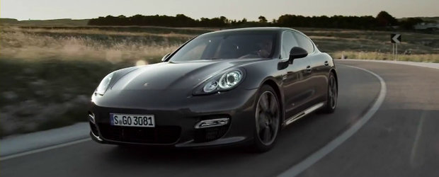 Porsche Panamera Turbo S isi face aparitia in primul video oficial!