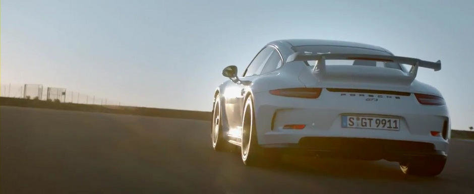 Porsche prezinta in actiune si detaliu noul 911 GT3. VIDEO AICI!