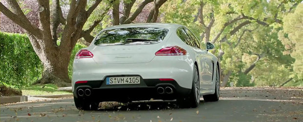 Porsche prezinta in actiune si detaliu noul Panamera