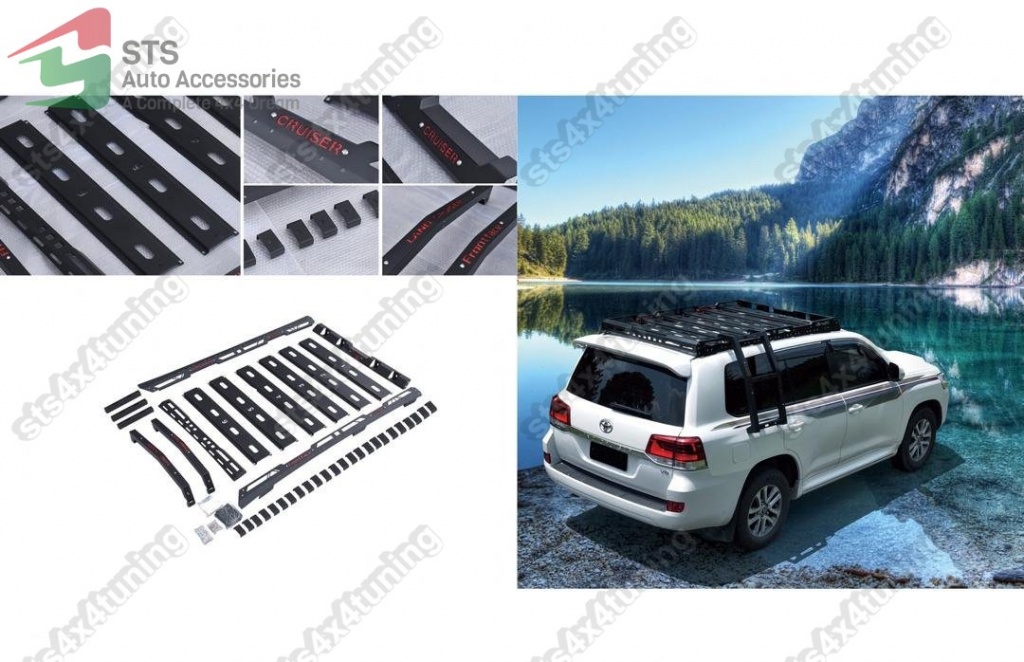 PORTBAGAJ PLAFON CU SCARA HEAVY DUTY TOYOTA LAND CRUISER V8 FJ200 2008-2019