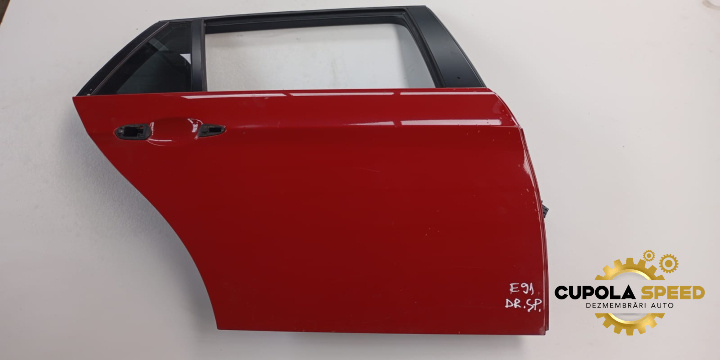 Portiera dreapta spate culoare KARMESINROT (A61/3) combi/break BMW Seria 3 E91 [facelift] [2008 - 2013]