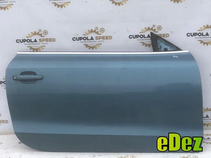 Portiera usa dreapta culoare topasblau metallic - lx5u Audi A5 (2007-2011) [8T3]