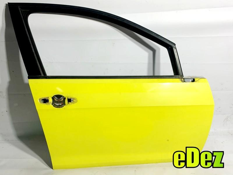 Portiera usa dreapta fata culoare galbena Volkswagen Golf 7 facelift (2017-2020)