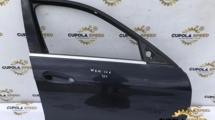 Portiera usa dreapta fata culoare negru 197 (obsidianschwarz - metalliclack) Mercedes E-Class (2009->) [W212]