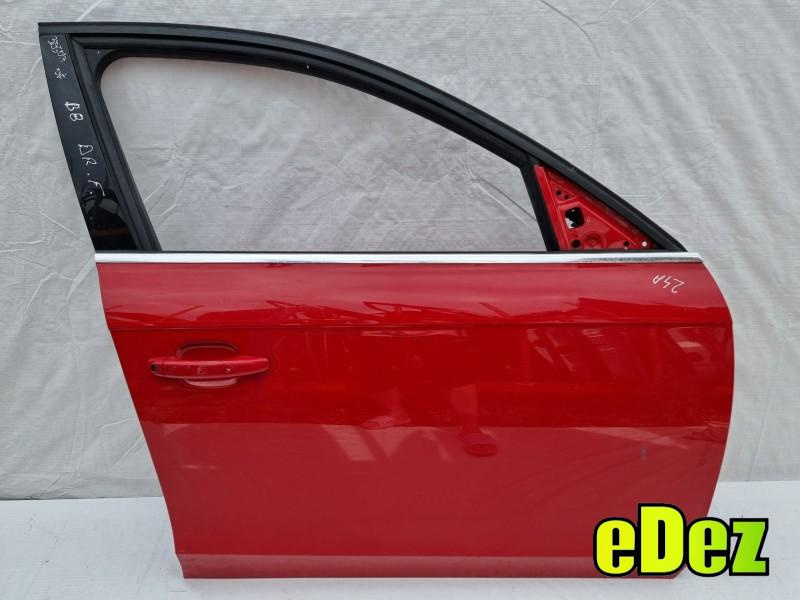 Portiera usa dreapta fata culoare rosie - ly3j Audi A4 (2007-2011) [8K2, B8]