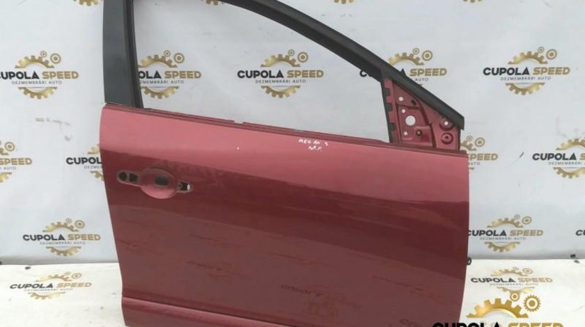 Portiera usa dreapta fata culoare rosie Renault Megane 3 facelift (2012-2016)