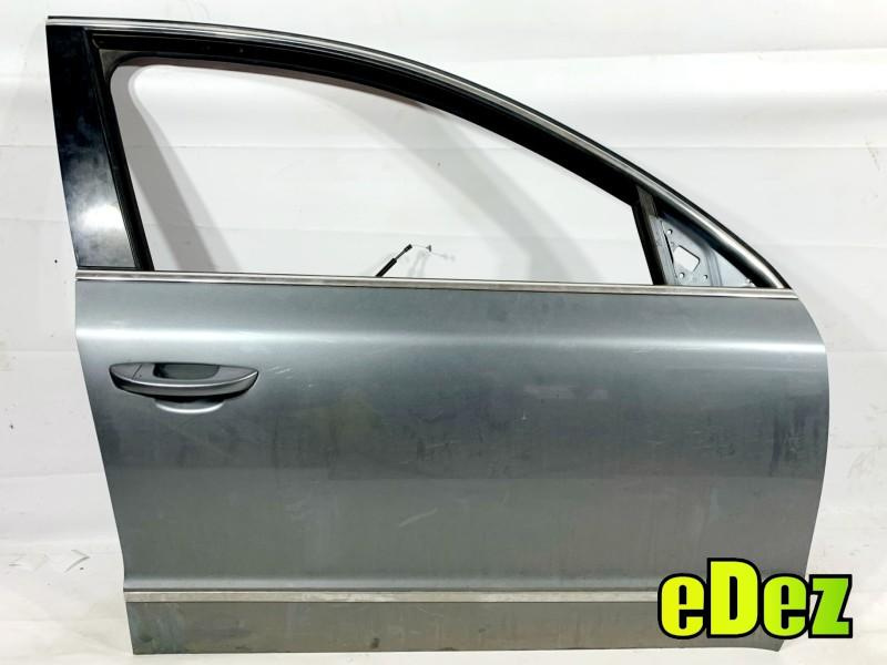 Portiera usa dreapta fata culoare steel grey met - lf8l Skoda Superb 2 (2008-2013)