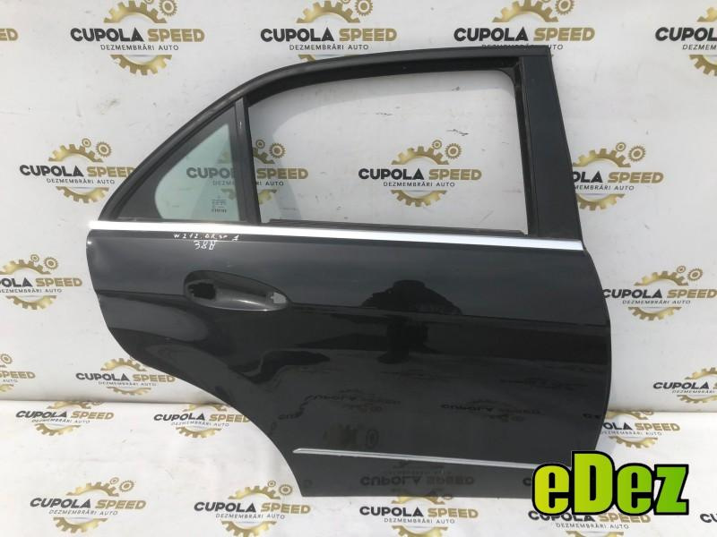 Portiera usa dreapta spate (cu defect) culoare negru 197 (obsidianschwarz - metalliclack) Mercedes E-Class (2009->) [W212]