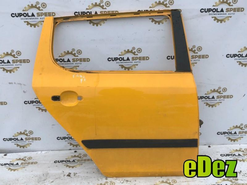 Portiera usa dreapta spate culoare galbena Skoda Fabia 2 (2006-2010)