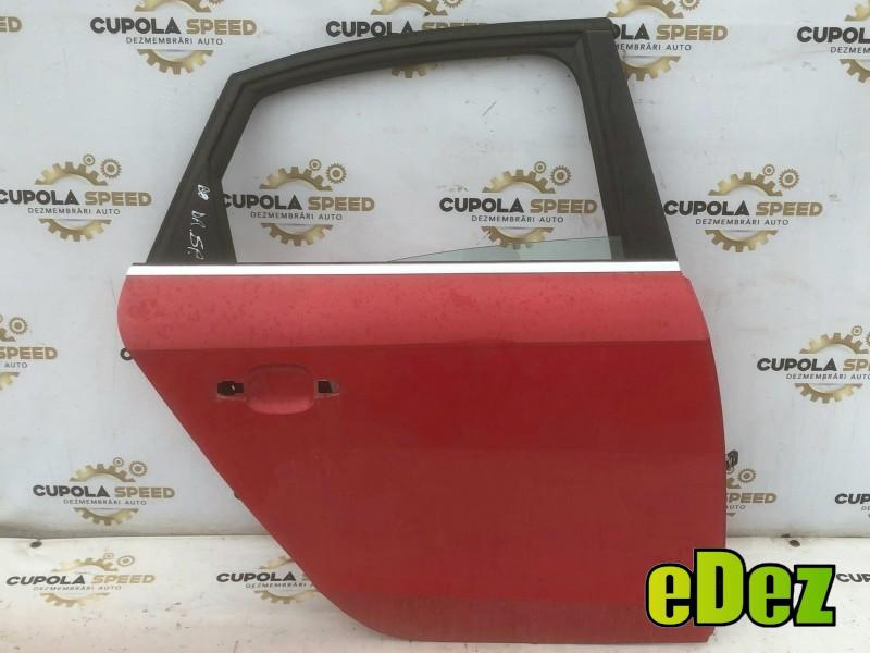Portiera usa dreapta spate culoare rosie - ly3j Audi A4 (2007-2011) [8K2, B8]