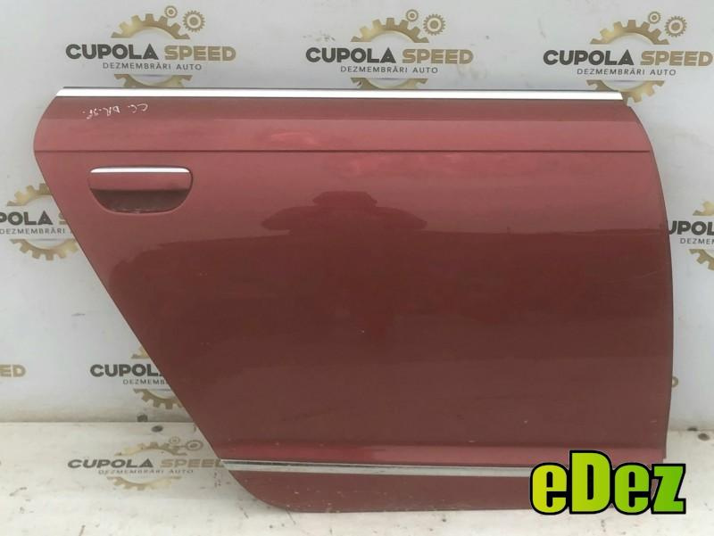 Portiera usa dreapta spate culoare rosu -lz3f Audi A6 facelift (2008-2011) [4f, C6]