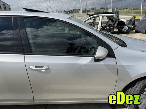 Portiera usa fata dreapta culoare argintie - la7w Volkswagen Golf 6 (2008-2013)